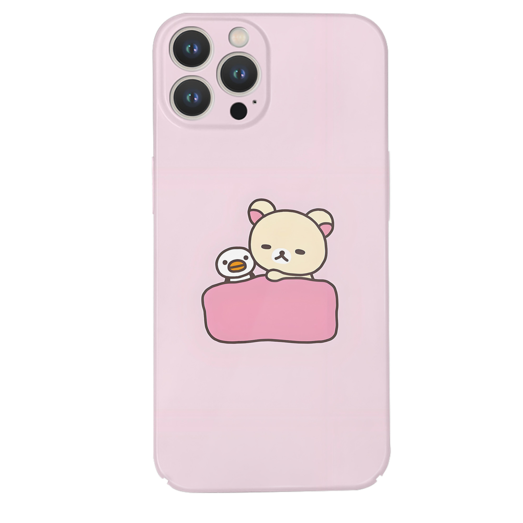 （画像用） リラックマ リラックマ キイロイトリ Rilakkuma Korilakkuma Kiiroitori 【iPhone 14シリーズ対応】ハードケース